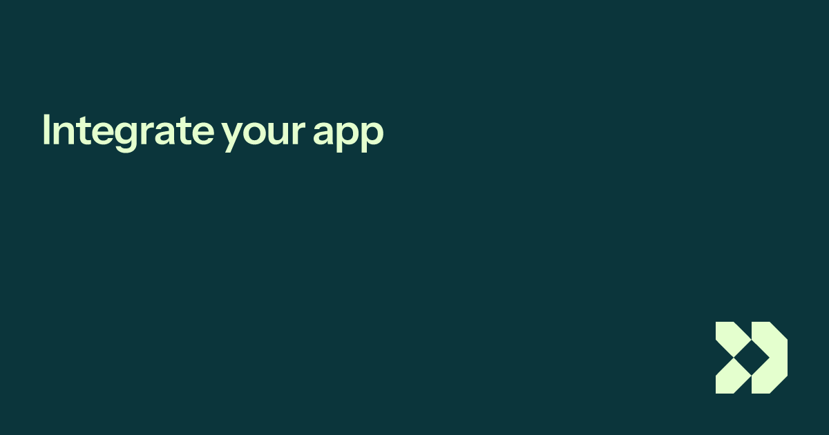 Integrate your app | Customer.io Docs