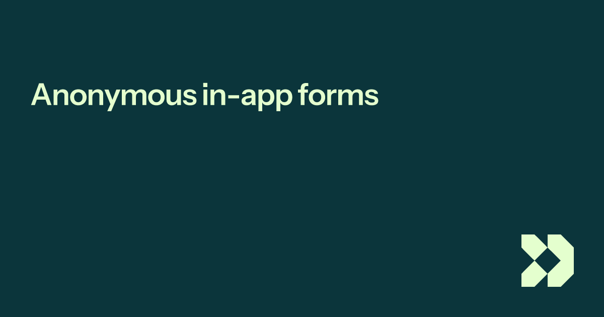 Forms | Customer.io Docs