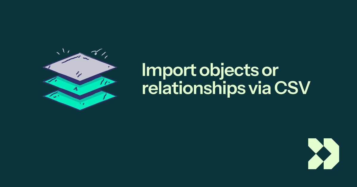 Import objects or relationships via CSV | Customer.io Docs