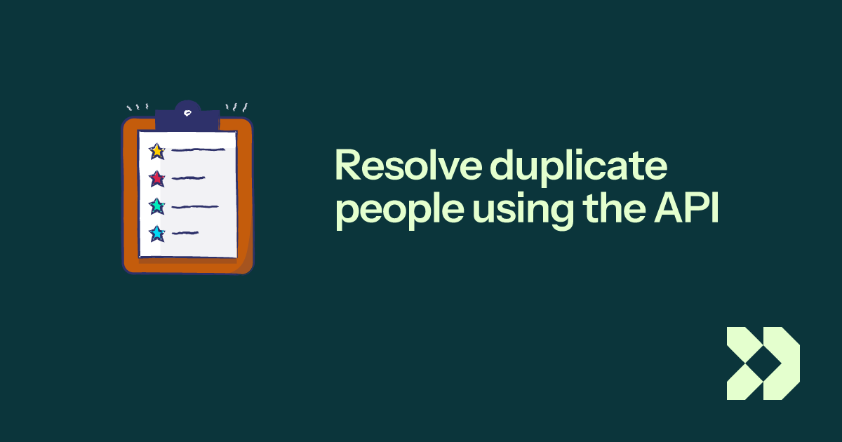 Resolve duplicate people using the API | Customer.io Docs